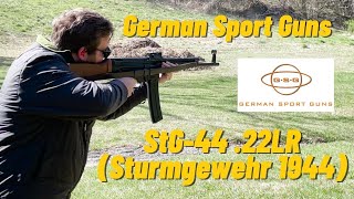 Overview and Firing  GSG StG44 22LR [upl. by Mandle]