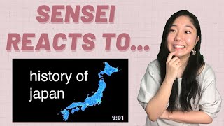 Japanese History Teacher Reacts to quotHistory of Japanquot │ Bill Wurtz [upl. by Archle]