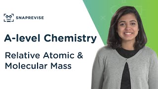 Relative Atomic amp Molecular Mass  Alevel Chemistry  OCR AQA Edexcel [upl. by Thun]