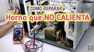 REPARA tu HORNO que NO CALIENTA [upl. by Aikin]