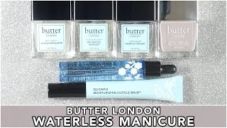 Butter London Waterless Manicure  caramellogram [upl. by Novej]