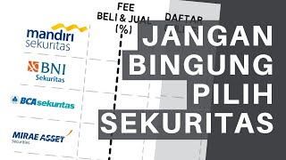 Perbandingan Sekuritas  Mulai dari 100 ribu [upl. by Latsyc]