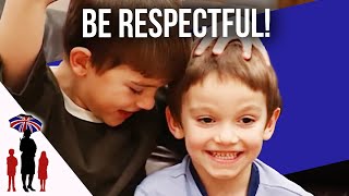 Teaching Kids To Be Respectful  Supernanny [upl. by Rats]