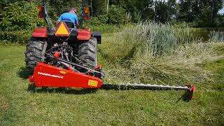 Rossi Sickle Mower in Action [upl. by Dinnie]