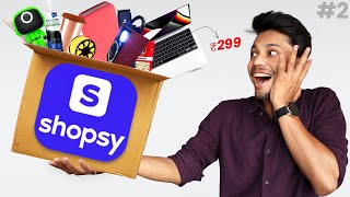 I Tested Cheap Tech Gadgets from Shopsy  Gadgets Starting ₹25🫣 [upl. by Nam]