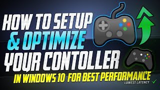 🔧 How To Optimize YOUR Controller for Best Performance in Windows PS4 Dualsense Xbox NO LAG ✅🎮 [upl. by Acimahs]