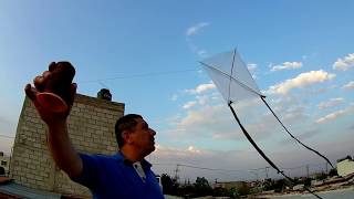 COMO HACER UN PAPALOTE How to make a kite fast and easy [upl. by Orutra]