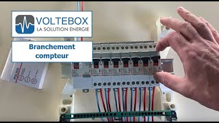 Comment brancher un compteur ou sous compteur électrique modulaire monophasé [upl. by Menard]