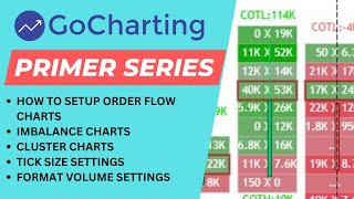 GoCharting Orderflow Charts Explained [upl. by Einnal614]