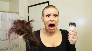 SHAVING MY HEAD [upl. by Ecinom]