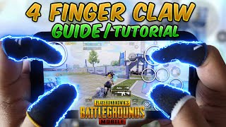 4 Finger Claw GuideTutorial PUBG MOBILE amp BGMI Tips amp Tricks to Master Claw SettingsSensitivity [upl. by Tjader234]