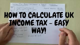 How To Calculate My UK Income Tax Made Easy  Understanding Income Tax Bands and Allowances [upl. by Enogitna]