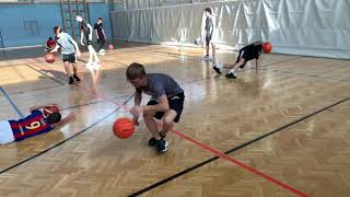 Basketball Dribbling Übungen Sportunterricht [upl. by Otecina]