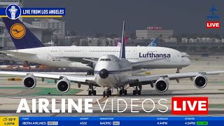 🔴LIVE LAX PLANE SPOTTING [upl. by Rodolph]