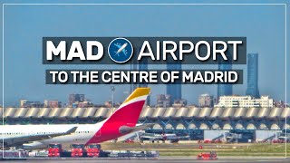 ➤ how to travel from Barajas airport ✈️ to the centre of Madrid 2022 010 [upl. by Ecniv]