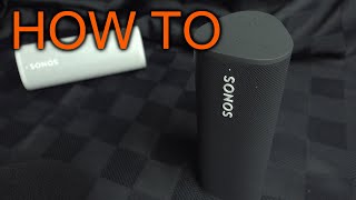 How to use Sonos Roam [upl. by Euhsoj]