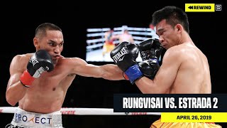 FULL FIGHT  Srisaket Sor Rungvisai vs Juan Francisco Estrada 2 DAZN REWIND [upl. by Strepphon407]