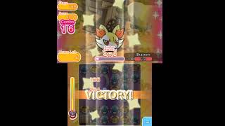 Pokemon Shuffle 3DS  Stage 189 Braixen S Rank ITEMLESS [upl. by Ashli]