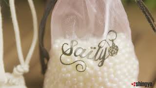 Personalise your organza and fabric drawstring bags [upl. by Enirehtac]