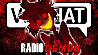 The Voice of Radio Demon TERRIFIES VRchat users Alastor [upl. by Stalker]