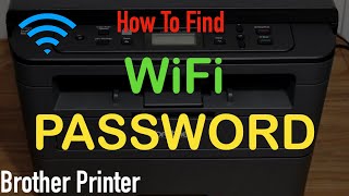 Brother Printer WiFi Password [upl. by Washington14]