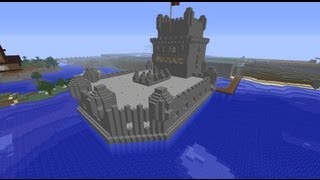 Minecraft Timelapse Belém Tower [upl. by Ikin]