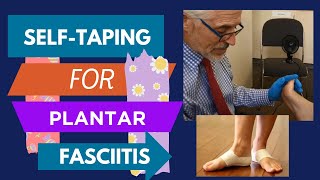 RockTape  Kinesiology Tape Instruction  Plantar Faciitis [upl. by Yartnoed]