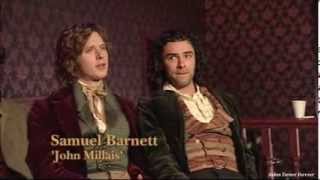 Aidan Turner in Desperate Romantics Featurette [upl. by Ashelman156]