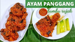 RESEP AYAM BAKAR BUMBU RUJAK  RESEP AYAM BAKAR PALING ENAK  RESEP MASAKAN AYAM SIMPLE [upl. by Oicaro]