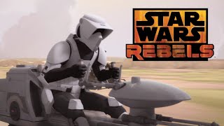 Imperial Scout Troopers  Star Wars Rebels [upl. by Bilek]