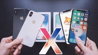 iPhone X  Unboxing Prise en main et test de Face ID [upl. by Okier20]