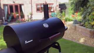 How to use the Landmann Kentucky Smoker Barbecue BBQ [upl. by Katherine]