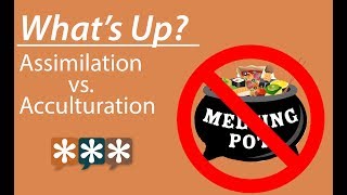 Whats Up – Assimilation vs Acculturation [upl. by Sherard]