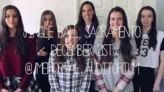 Cimorelli Sacramento Jingle Ball and Merchandise announcements [upl. by Audrie]