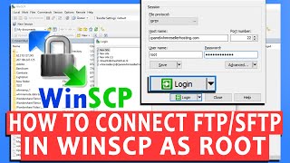 How to Connect FTPSFTP in WinSCP as Root [upl. by Keven]