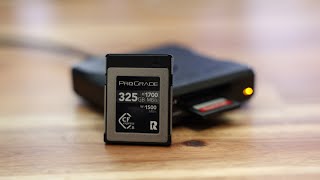 Fastest CFexpress amp Card Reader  ProGrade Cobalt 325GB Review [upl. by Concepcion]