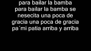 LA BAMBA CON LETRA [upl. by Ellesor515]