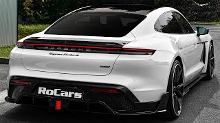 2022 Porsche Taycan by MANSORY  Interior Exterior and Drive [upl. by Owiat]