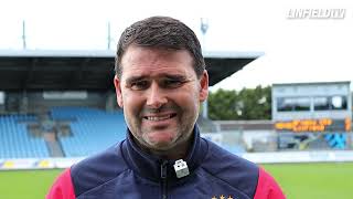 REACTION  David Healy  Ballymena Utd 0  2 Linfield [upl. by Irihs]