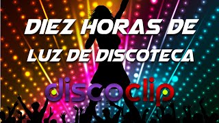 🚦 10 horas de luz de discoteca 🌈 Party lights 10 hours 🚦 [upl. by Epifano]