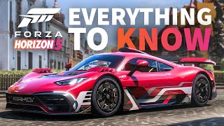 Forza Horizon 5  Everything To Know [upl. by Aciretal444]