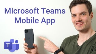 How to use Microsoft Teams in Mobile [upl. by Eirol]