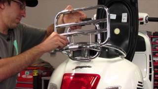 How to Install a Topcase on a Vespa GTS [upl. by Fagin]