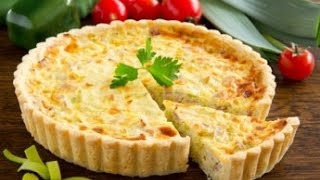 How to make a Quiche  Quiche Recipe [upl. by Eidnim824]