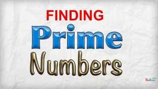 Finding Prime Numbers [upl. by Saravat]