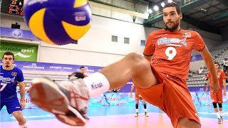 TOP 20 Legendary Volleyball Saves Of All Time HD [upl. by Samul]