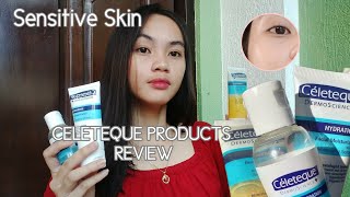 Celeteque Products Review sensitive skin  Bianca Nollido [upl. by Jamima]