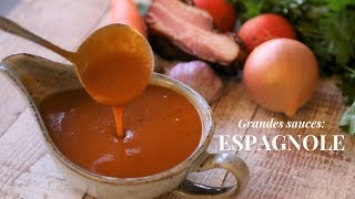 Espagnole Sauce History Origin and How To Make It Step By Step [upl. by Anerys436]