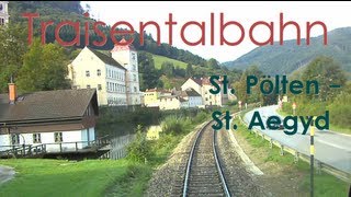 Führerstandsmitfahrt Traisentalbahn St Pölten  St Aegyd HD  Cab Ride  ÖBB 2143 [upl. by Nellek]