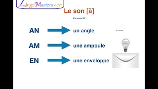 Learn French Pronunciation part 2  Nasal Vowels Les voyelles nasales du français [upl. by Nayr]